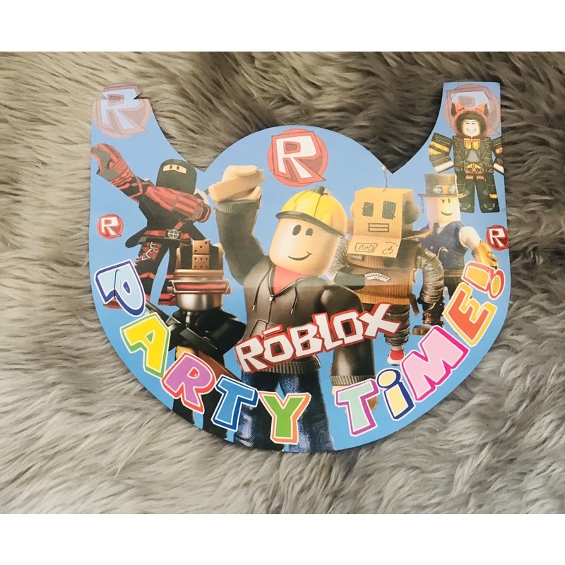 Roblox Party Hats 10pcs | Shopee Philippines