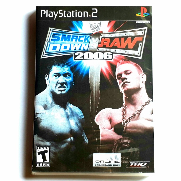 wwe playstation 2 games