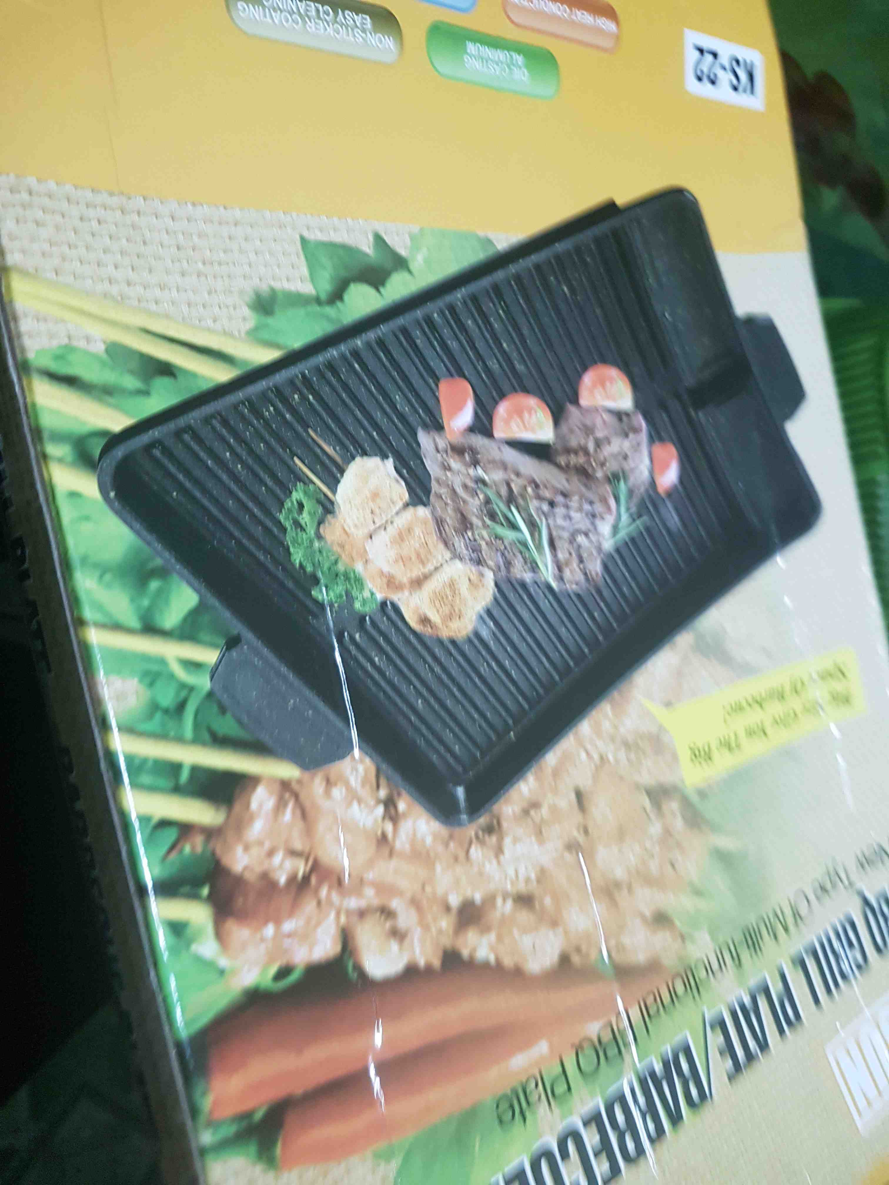 BBQ GRILL Korean Barbeque Grill Plate (Rectangular Grill Pan) Shopee