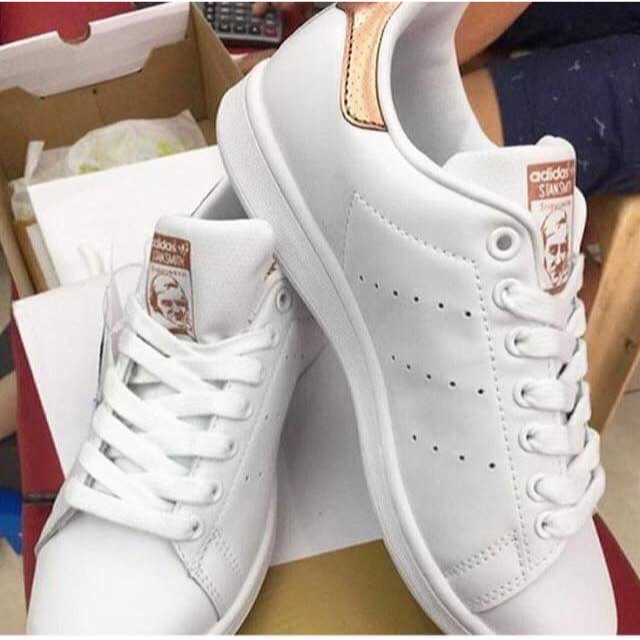 stan smith shoes rose gold