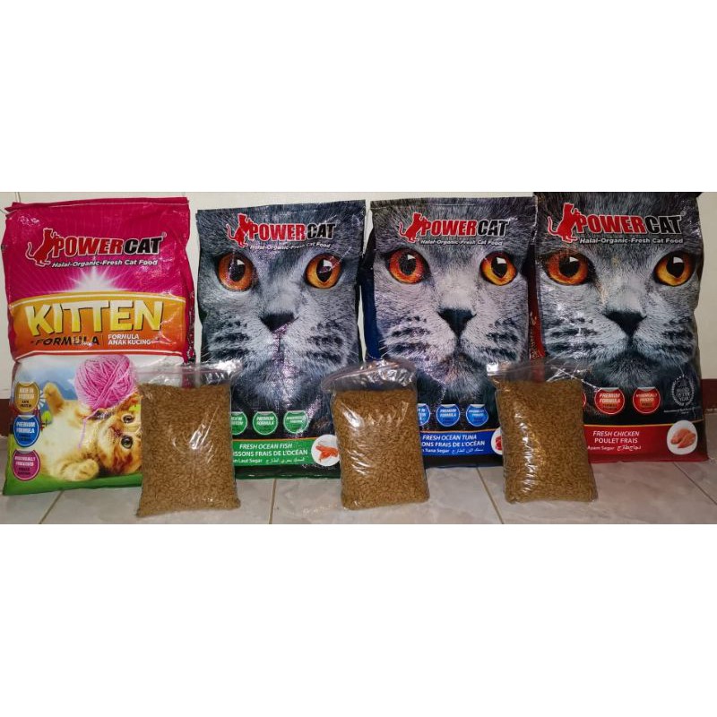 Powercat Organic Cat Food 1kg Repacked Shopee Philippines