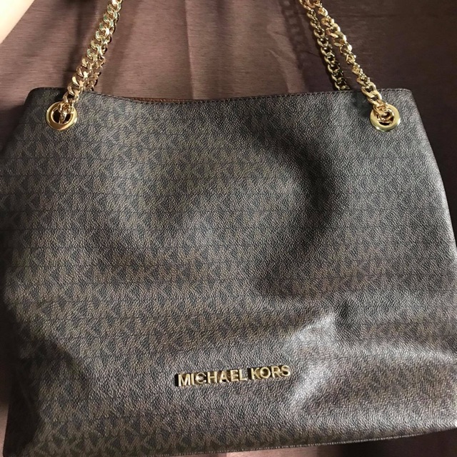 michael kors tote chain