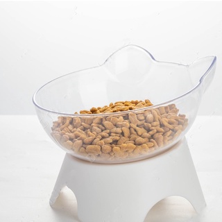 Cat Bowl Elevated Bowl Protects Cervical Spine 15 Degree Raised Food Container With Holder Pet Bowl #7
