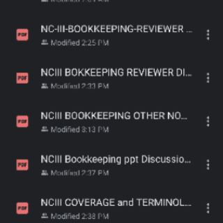 Bookkeeping Reviewer CAT Level 1 & NC3 NCIII Tesda | Shopee Philippines