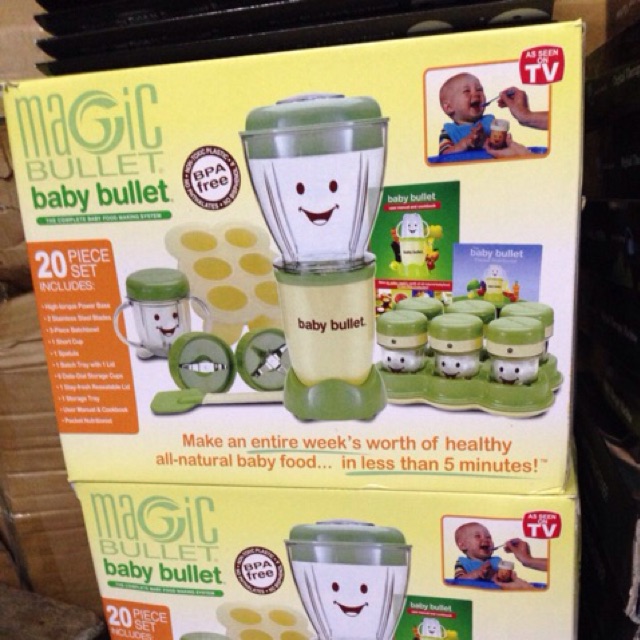 magic bullet baby bullet 20 piece set