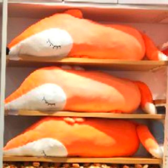 miniso fox plush toy