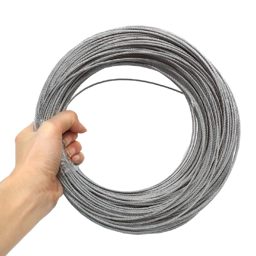 1mm Stainless Steel Wire Rope Tensile Diameter Structure Shopee Philippines