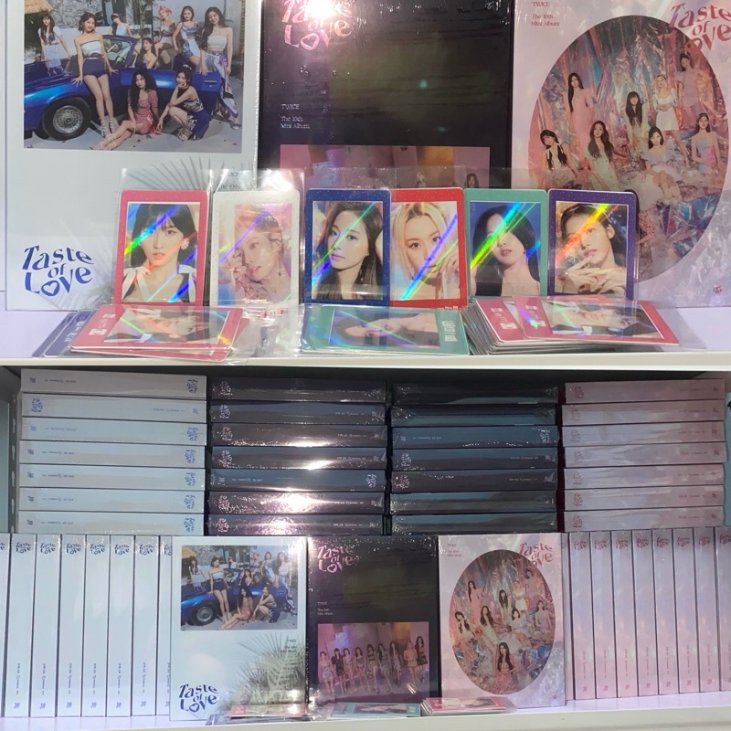 On Hand Twice Taste Of Love 10th Mini Album Withdrama Pob Set Twice Eyes Wide Open Album Shopee Philippines