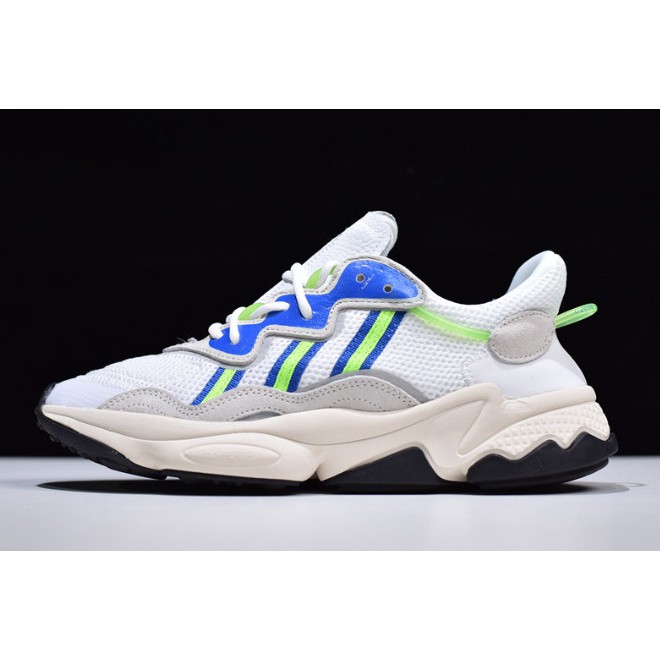 adidas ozweego white blue green