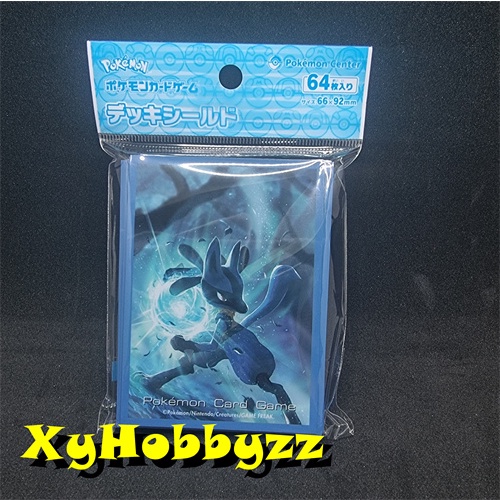 Pokemon Card sleeves Lucario (Pokemon Center Japan exclusive) Shopee