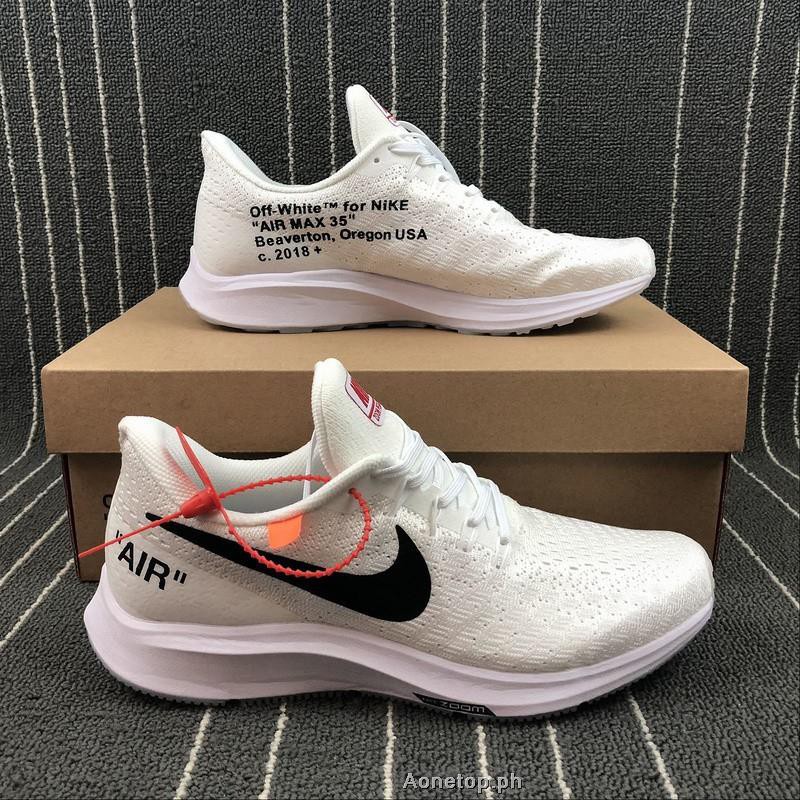 Original NIKE AIR ZOOM PEGASUS 35 x OFF WHITE Joint Moon | Shopee  Philippines