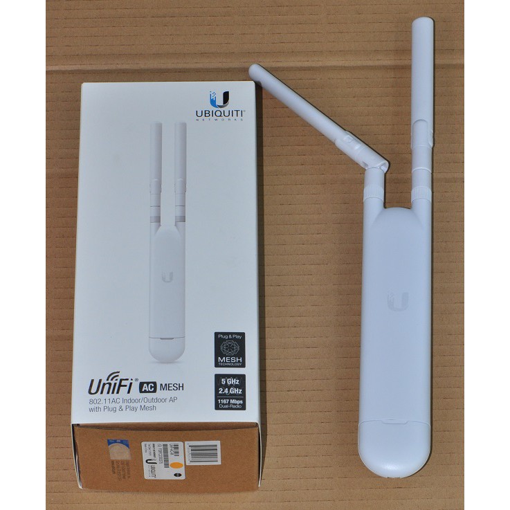 Ubiquiti UAPACM (Mesh) Dual band (2.4GHz + 5GHz simultaneous) wifi