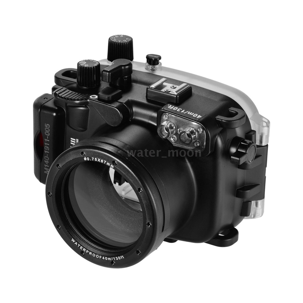 Sea Frogs Underwater Diving Housing Waterproof Camera Protective Case 40m 130ft Depth Compatible With Canon G7x Mark Shopee Philippines