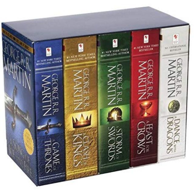 Game of Thrones Books Boxed set (Song of Ice and Fire) | Shopee Philippines