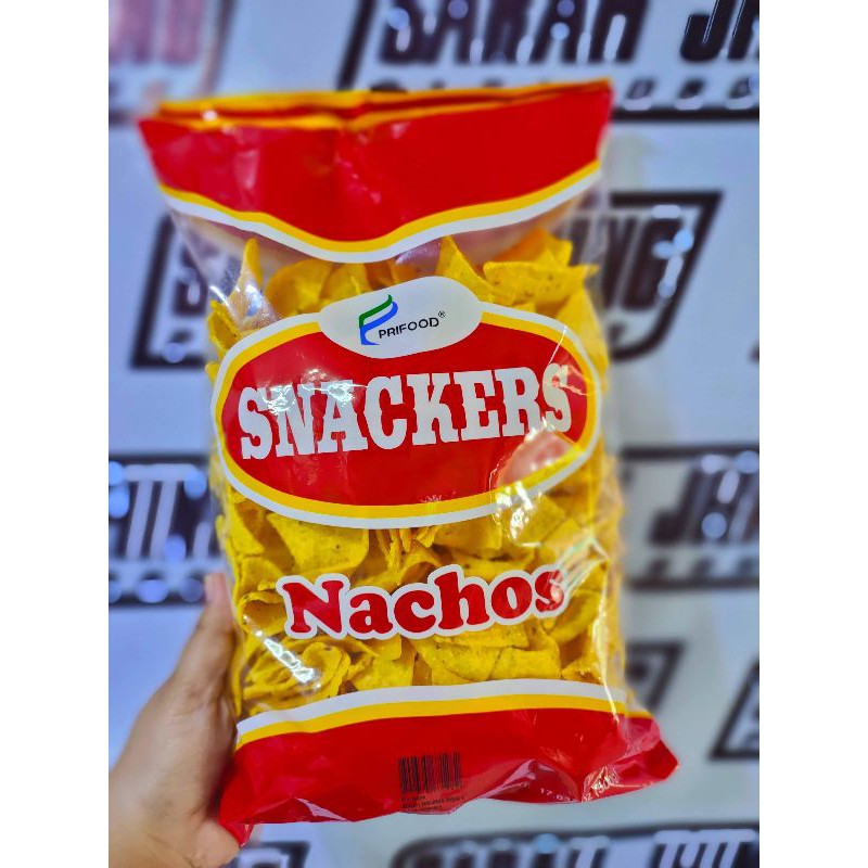 Snackers Nachos Plain Flavor 500g | Shopee Philippines