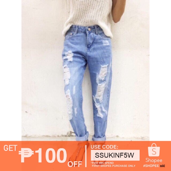 ripped jeans for womens online