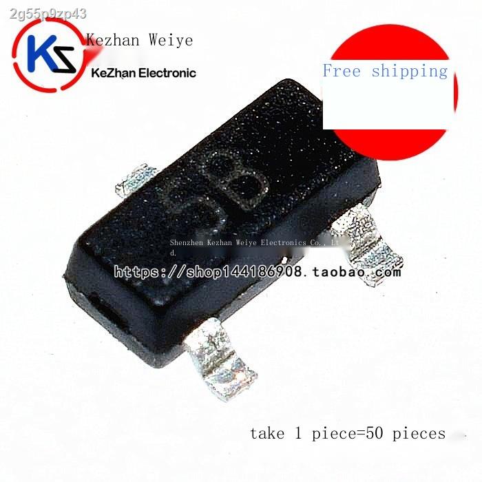 SMD transistor BC807-25 silk screen 5B SOT-23 PNP 0.5A/45V transistor ...