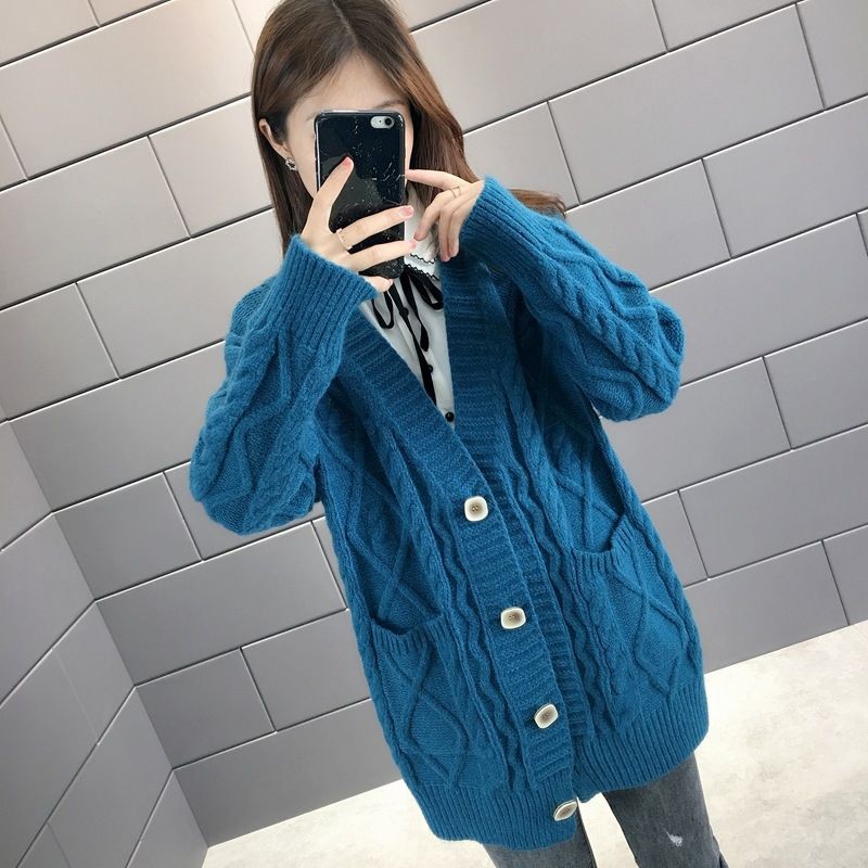 womens mid length cardigan