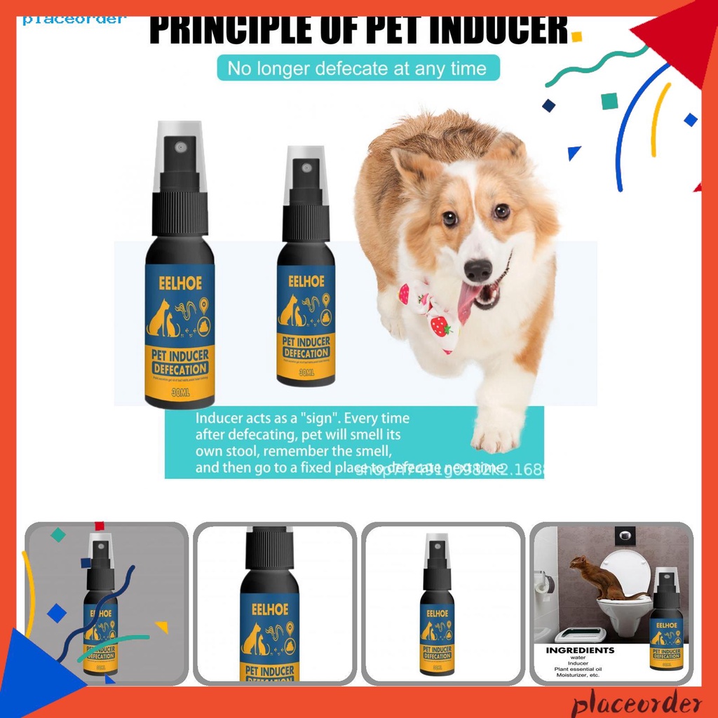 PLA Effective Pet Defecation Spray Portable Dog Training Toilet Potty