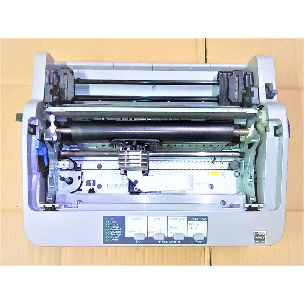 Dot Matrix Printer Epson LX 310 wala pong Ribbon at Paper Guide