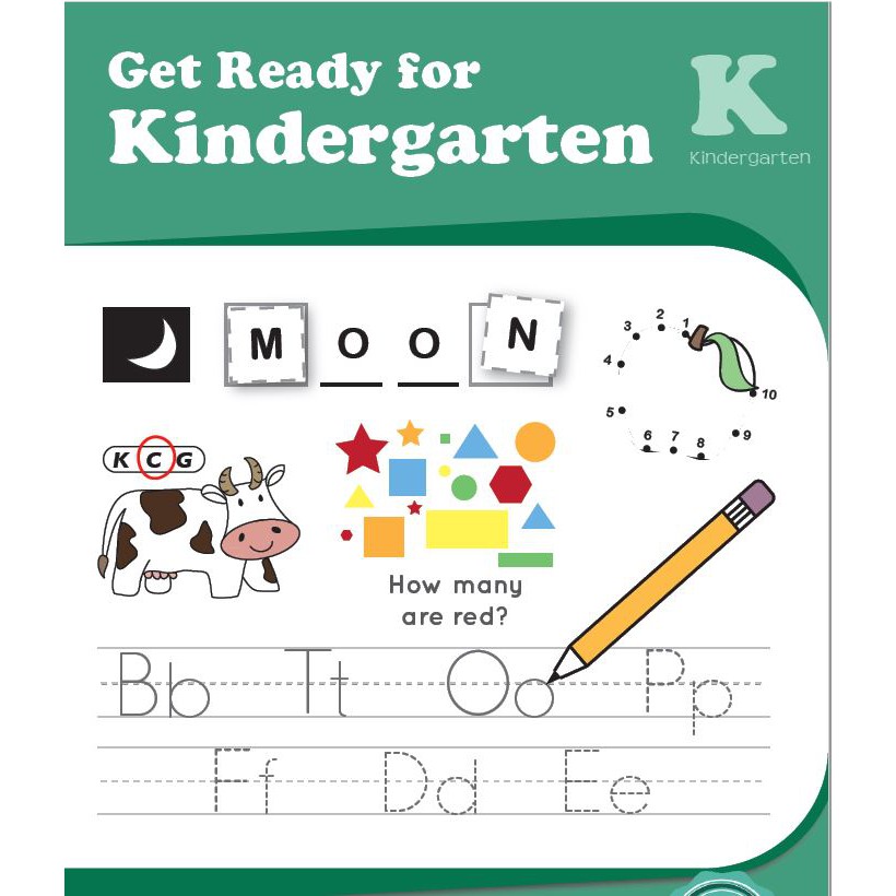 Kindergarten Activity Workbook Worksheets Get Ready For Kindergarten Shopee Philippines