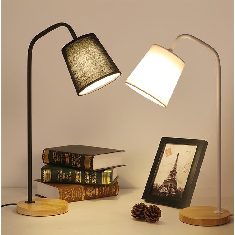 Led Desk Lamp Dimmable Led Table Lamp Usb Lamp Table Lamp With Led Bulb Bedside Table Lamp Modern Simple Design Desk Lamp With Cylinder Fabric Shade And Base Shopee Philippines