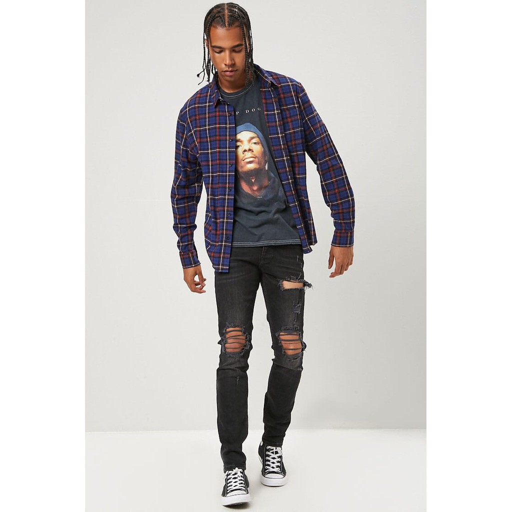 forever 21 mens black jeans