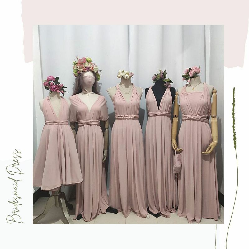 Infinity Dress for Bridesmaid (made to ...