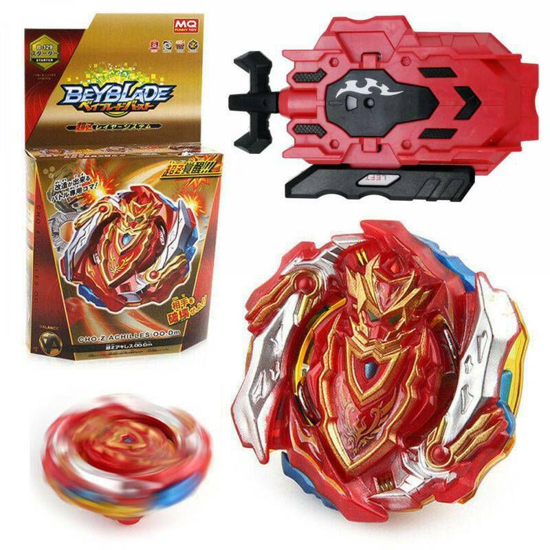 FLAME Beyblade Burst B-129 Super CHO-Z ACHILLES Awakening Akiris ...