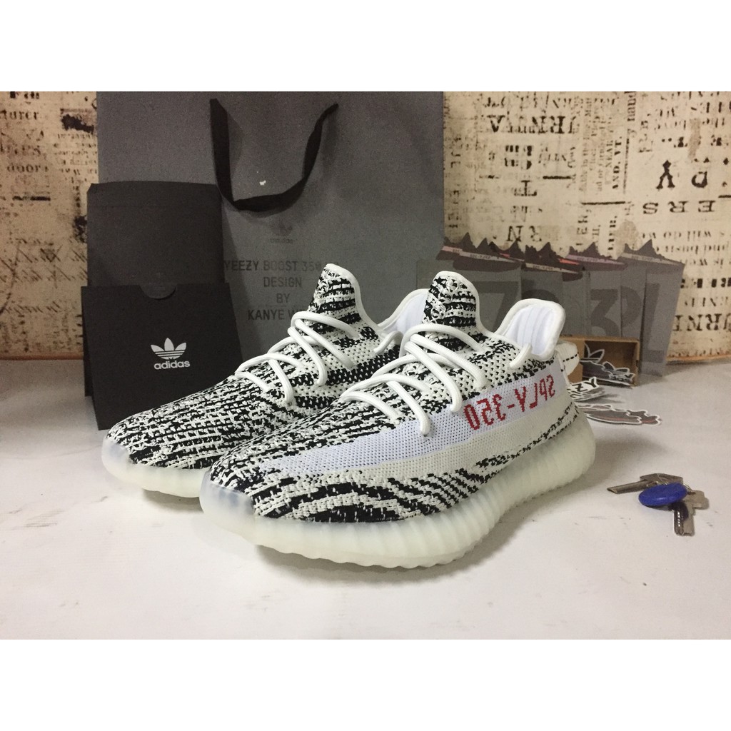 Adidas Yeezy Zebra Originales Hombre Urbano Zapatillas