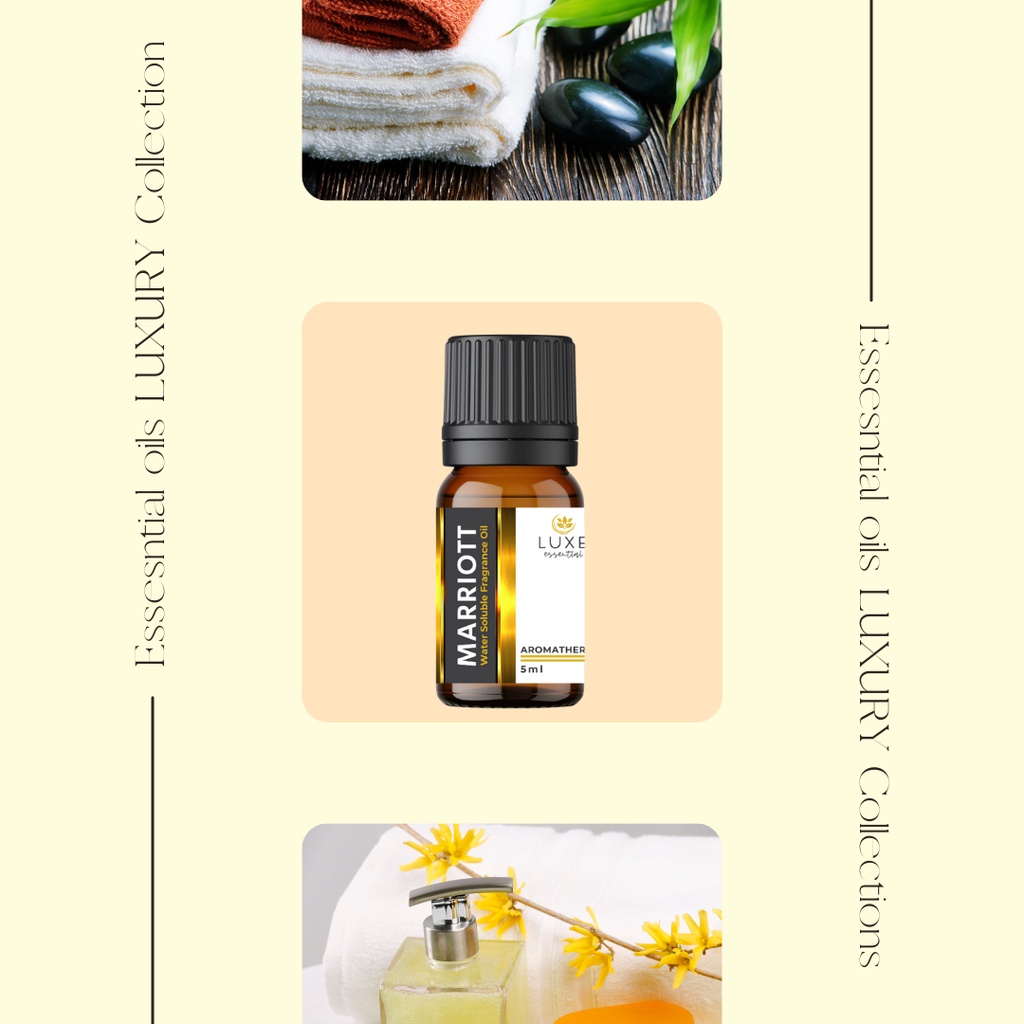 LUXURY Marriott Scent Luxe Essential Fragrance Oil Scent Air Humidifier