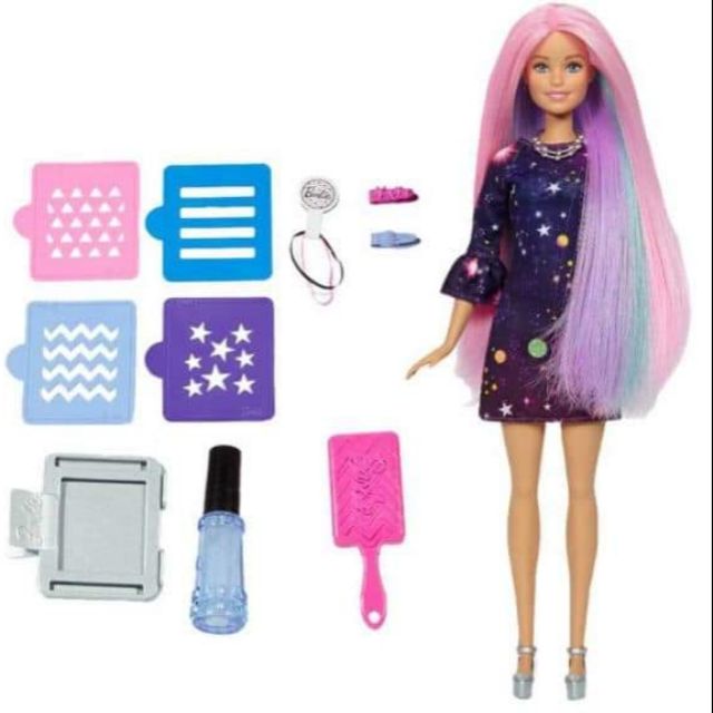barbie color surprise hair doll
