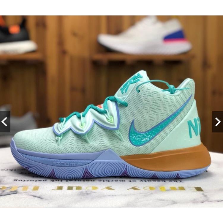 Nike Kyrie 5 SBSP Spongebob Squarepants Basketball Shoes For Women Men  Squidward Tentacles Inspired | Shopee Philippines
