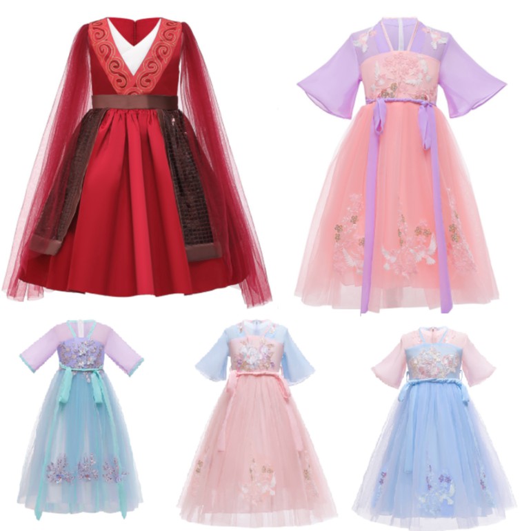 mulan princess dress