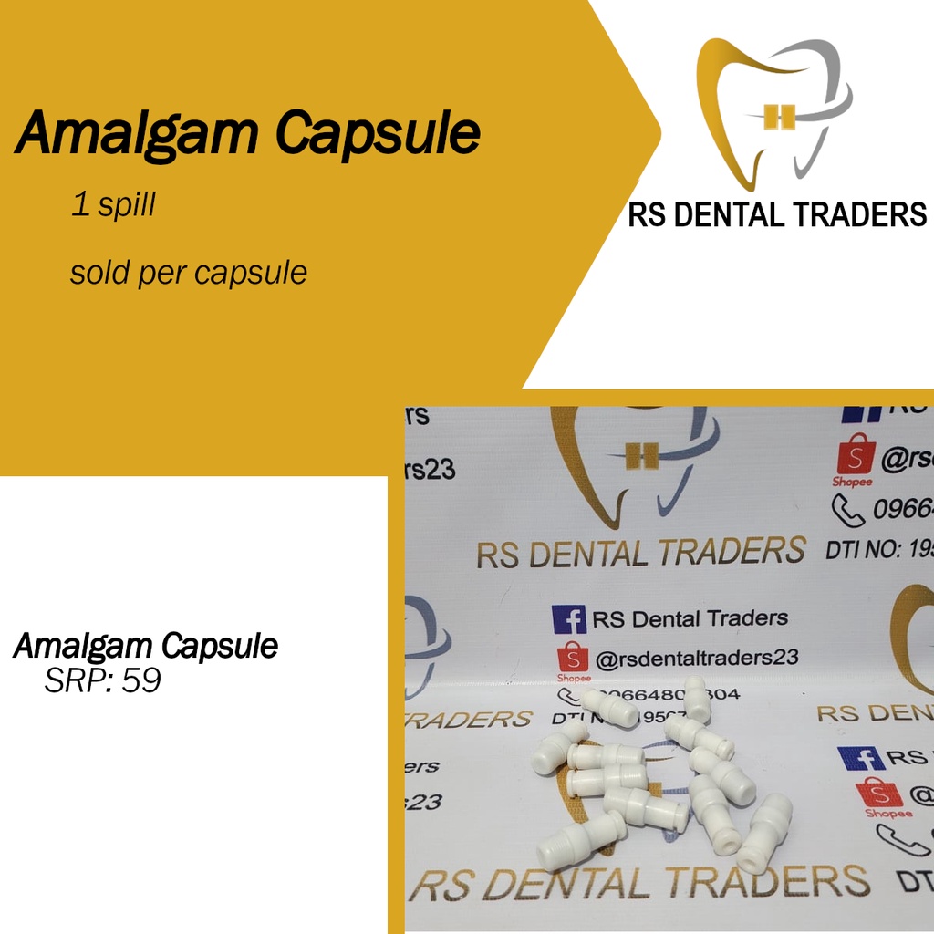 Amalgam Capsule 1 Spill sold per piece Shopee Philippines