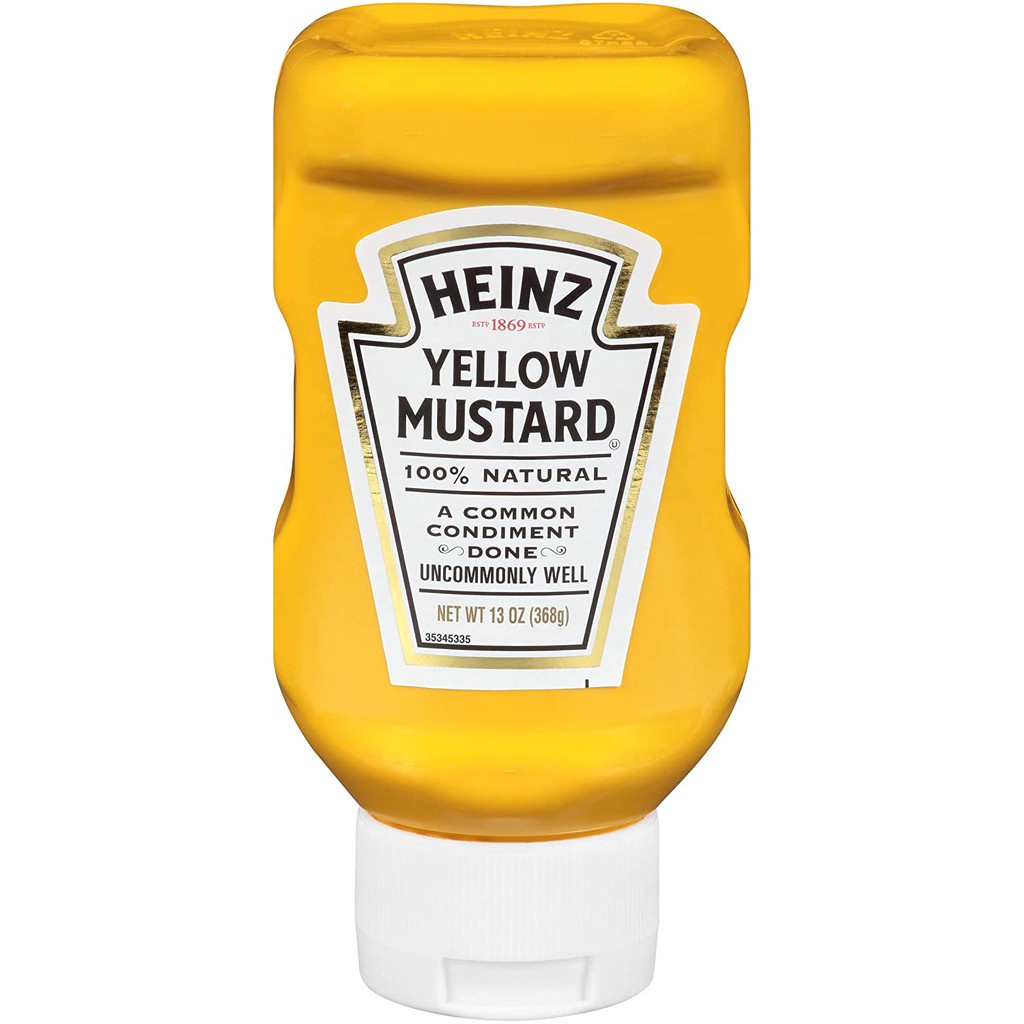 Heinz Yellow Mustard 566g Shopee Philippines