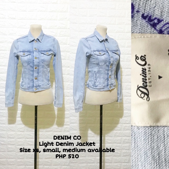 denim and co jacket