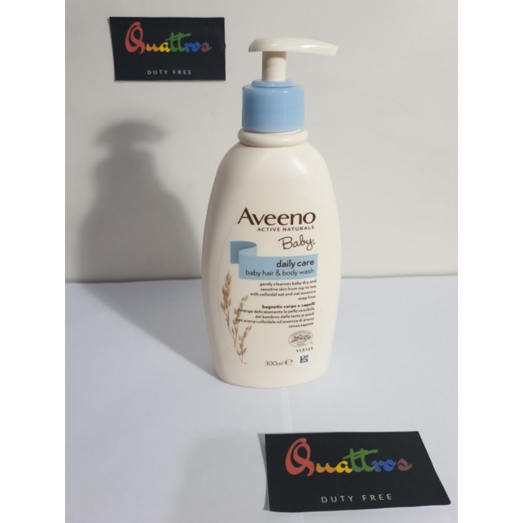 aveeno baby hair & body wash 300ml