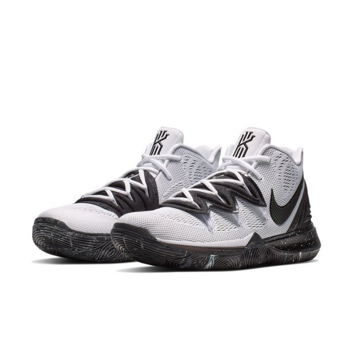 kyrie 5 black and grey