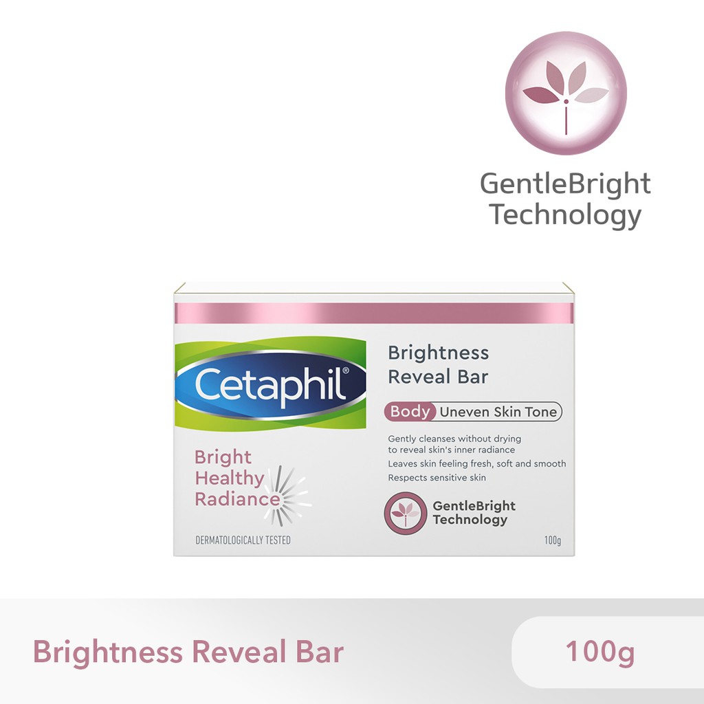 Cetaphil Brightness Reveal Bar 100g [Evens Skin Tone / Brightening Bar
