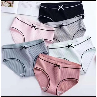 #12-6 PCS A#C cotton ladies' midwaist PANTY. from Japan panty for women ADULT GOOD QUALITY COD