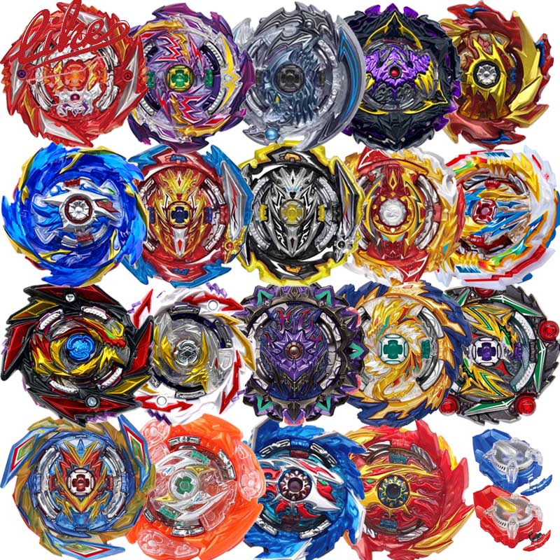 Laike Beyblade Flame Brand Superking Booster Single Complete Beyblade ...