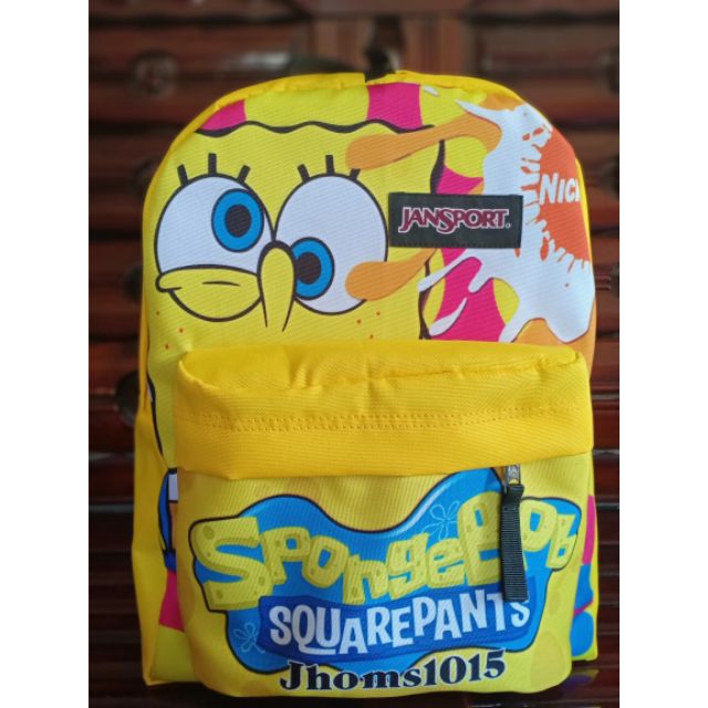 spongebob jansport backpack