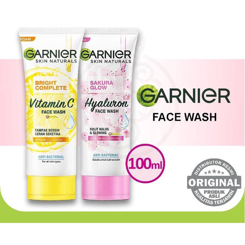 Garnier Face Wash / Garnier Facial Wash / Facial Cleanser Shopee