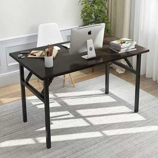 BS 120x40 Foldable Computer Table Office Foldable Wood Table ...