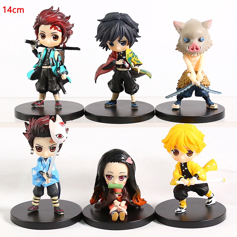 Big Size 14cm Q Posket Anime Demon Slayer Kimetsu No Yaiba Kamado ...