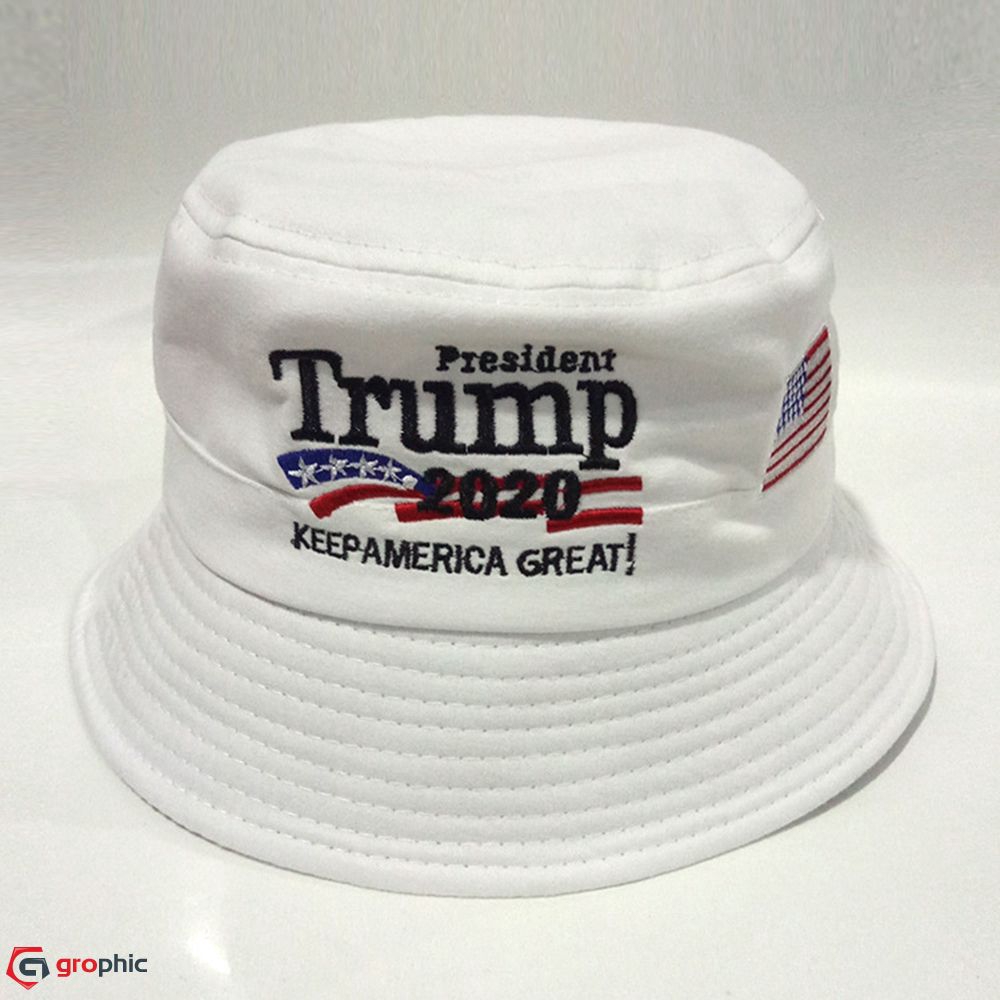 maga bucket hat red