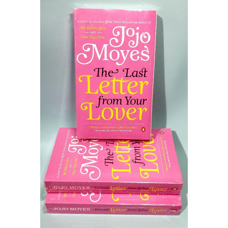 Book Block Ph Jojo Moyes The Last Letter From Your Lover Mmpb Shopee Philippines