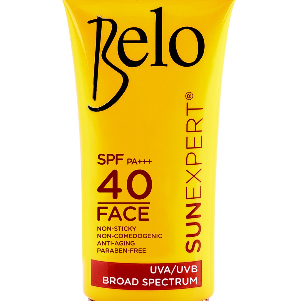 belo sunscreen face