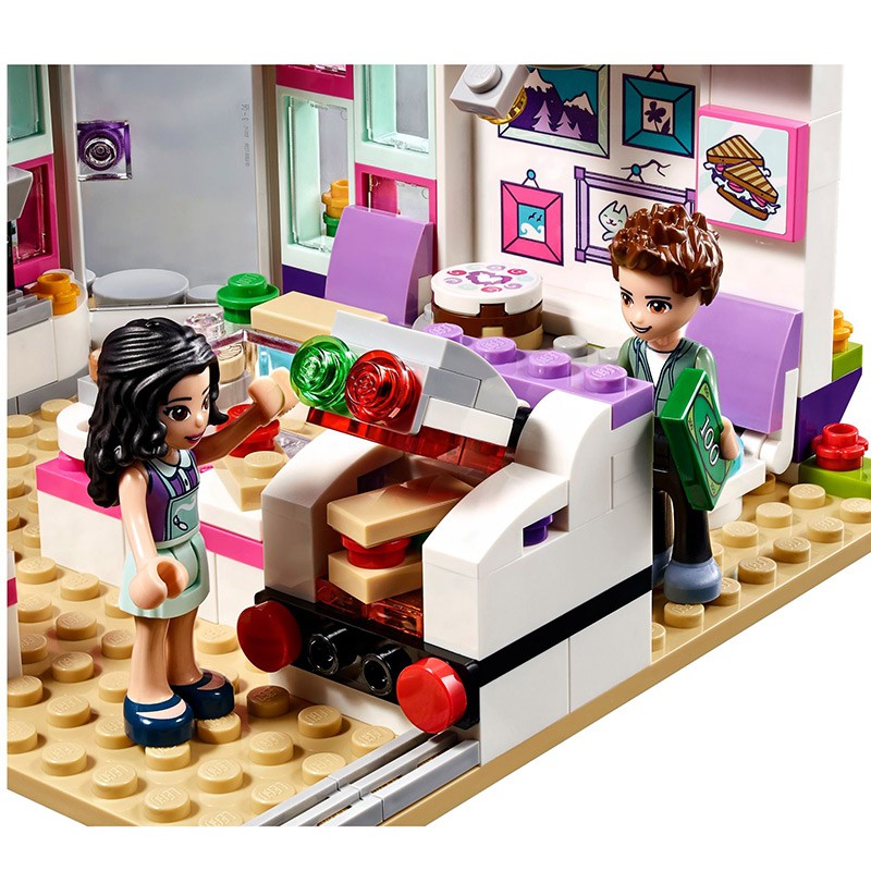 lego friends emma's art café 41336